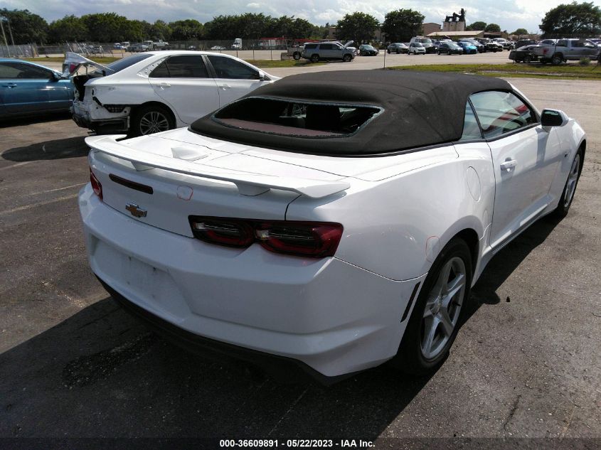 2020 CHEVROLET CAMARO 1LT - 1G1FB3DS9L0115906