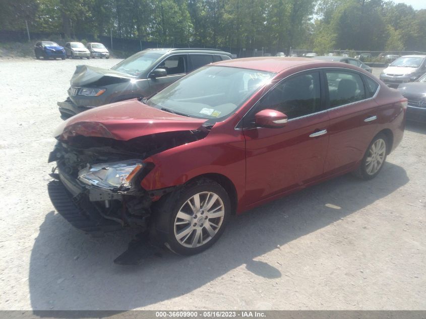 2013 NISSAN SENTRA SL - 3N1AB7AP6DL563410