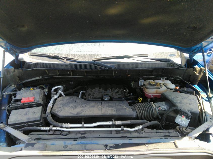 2022 CHEVROLET SILVERADO 1500 CUSTOM - 3GCPABEK5NG518187