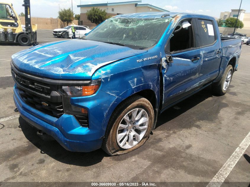 2022 CHEVROLET SILVERADO 1500 CUSTOM - 3GCPABEK5NG518187