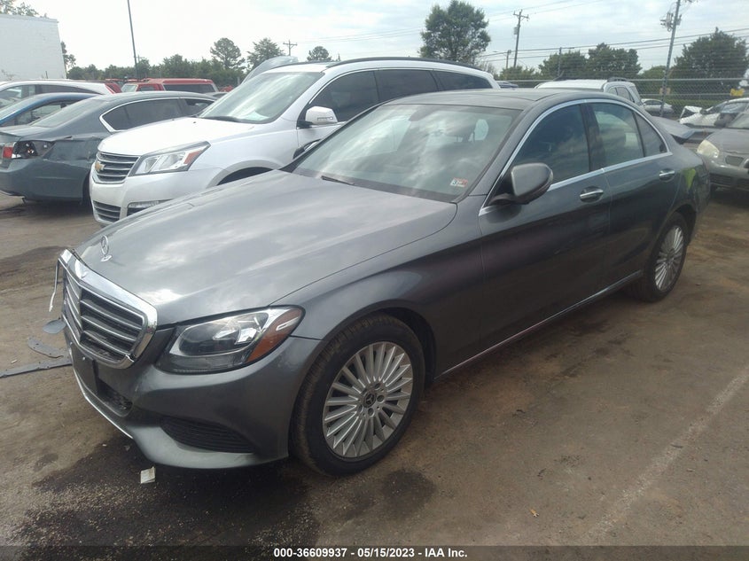 VIN 55SWF4KB4HU220137 2017 MERCEDES-BENZ C-CLASS C 300