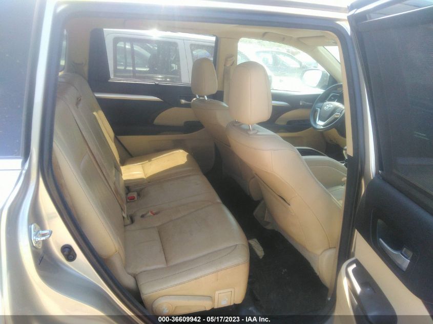 2014 TOYOTA HIGHLANDER XLE - 5TDKKRFHXES019373