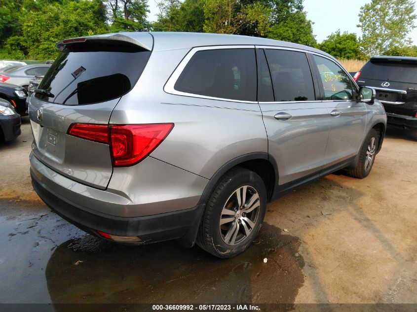2016 HONDA PILOT EX - 5FNYF5H47GB034177