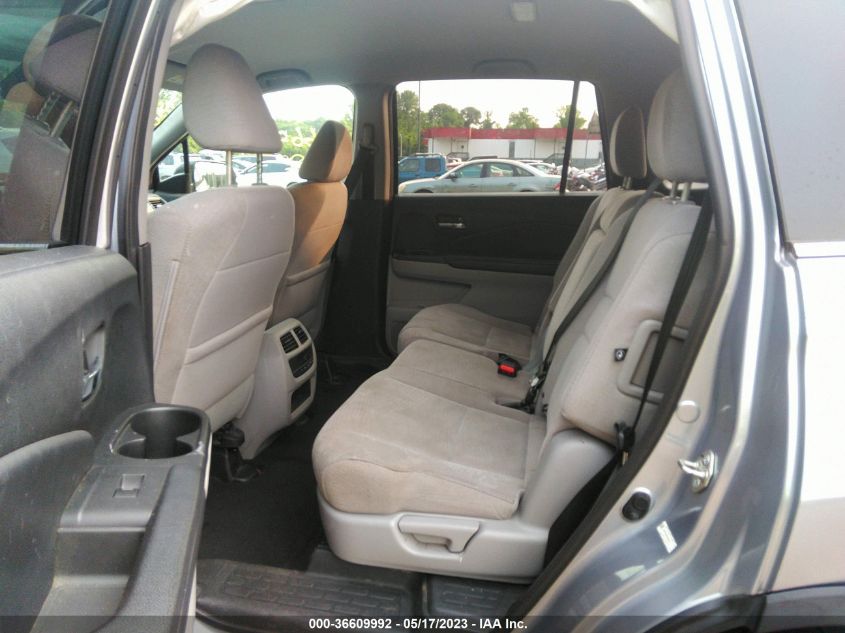 2016 HONDA PILOT EX - 5FNYF5H47GB034177
