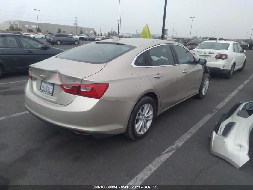 2016 CHEVROLET MALIBU LT - 1G1ZE5ST7GF296079