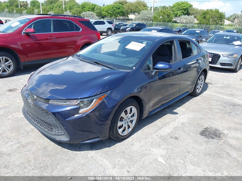 VIN JTDEPRAEXLJ099408 2020 TOYOTA COROLLA LE