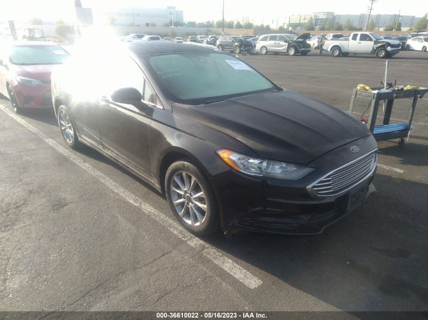 2017 FORD FUSION SE - 3FA6P0HD0HR276340