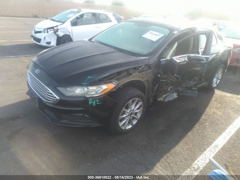 2017 FORD FUSION SE - 3FA6P0HD0HR276340