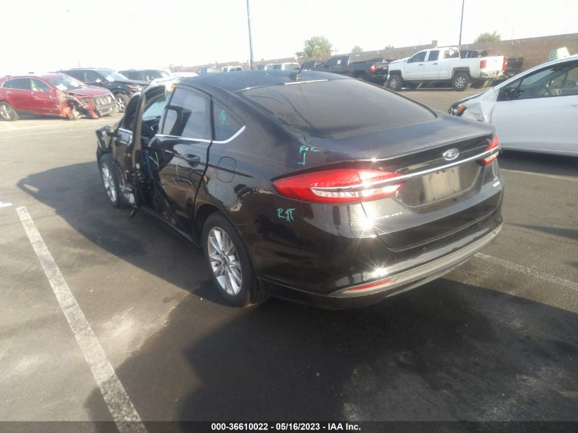 2017 FORD FUSION SE - 3FA6P0HD0HR276340