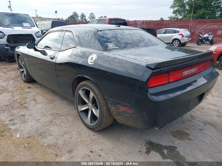 2014 DODGE CHALLENGER SXT 100TH ANNIVERSARY - 2C3CDYAG7EH273844
