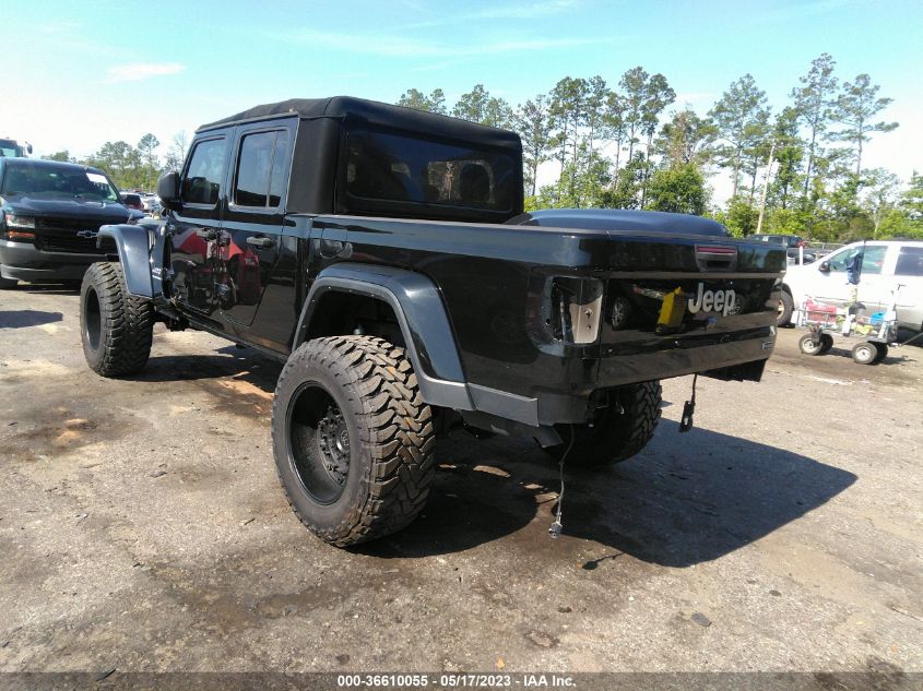 2020 JEEP GLADIATOR OVERLAND - 1C6HJTFGXLL134109
