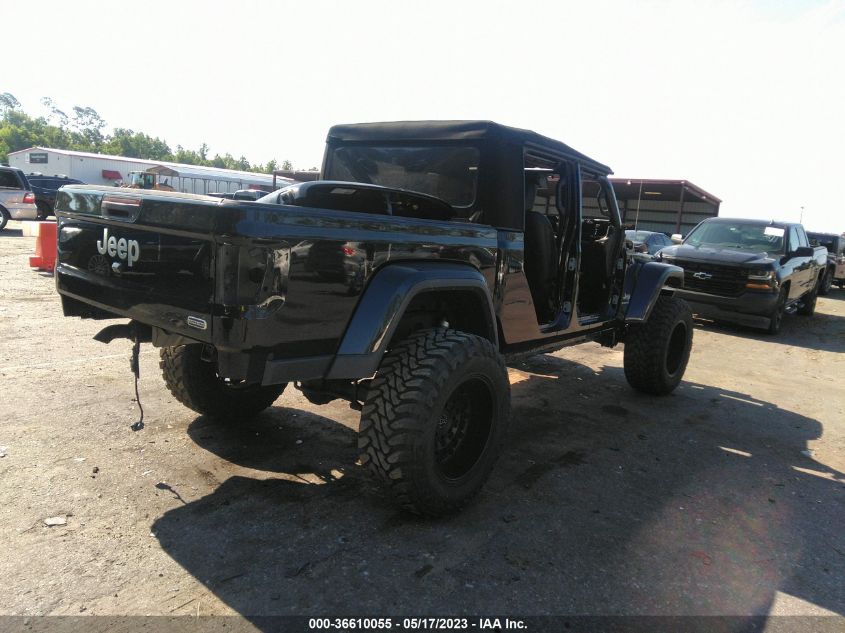 2020 JEEP GLADIATOR OVERLAND - 1C6HJTFGXLL134109