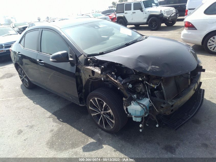 2019 TOYOTA COROLLA L/LE/SE/XLE/XSE - 2T1BURHE6KC145876