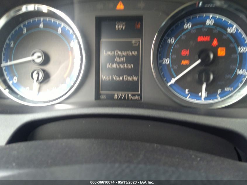 2019 TOYOTA COROLLA L/LE/SE/XLE/XSE - 2T1BURHE6KC145876