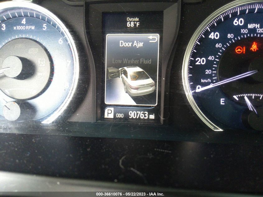2016 TOYOTA CAMRY XLE/SE/LE/XSE - 4T4BF1FK9GR529375