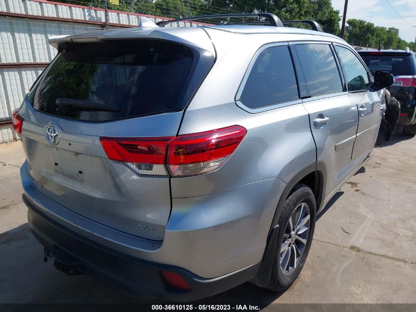 2017 TOYOTA HIGHLANDER XLE/SE - 5TDKZRFH8HS508578