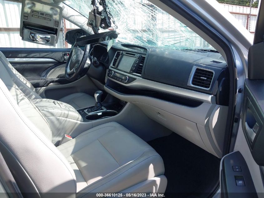 2017 TOYOTA HIGHLANDER XLE/SE - 5TDKZRFH8HS508578