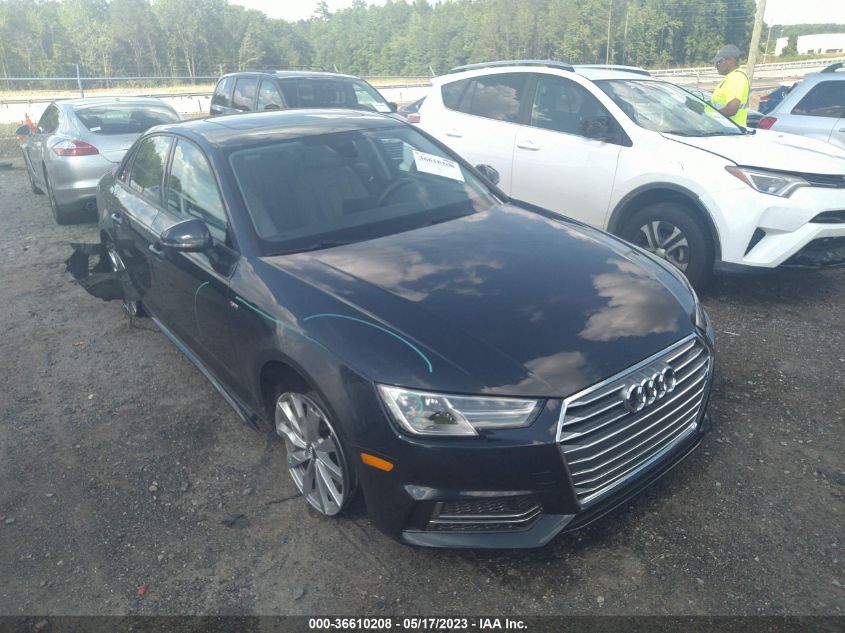 WAUKMAF46JA033199 AUDI A4 PREMIUM/TECH PREMIUM 2018