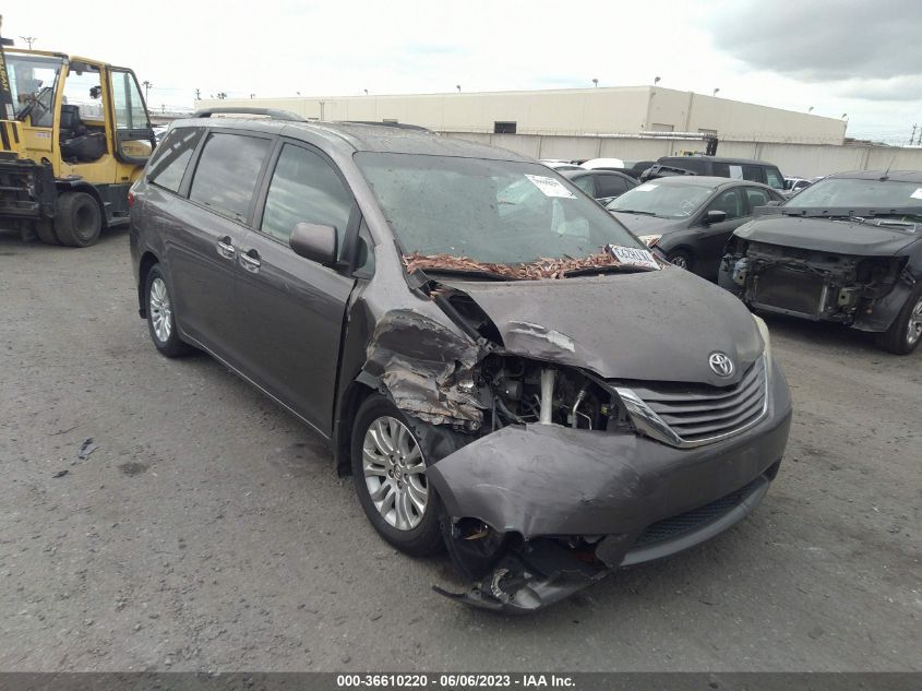 2015 TOYOTA SIENNA XLE/XLE AAS/LTD - 5TDYK3DC2FS558599