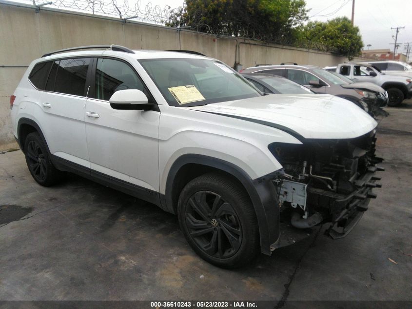 2022 VOLKSWAGEN ATLAS 2.0T SE W/TECHNOLOGY - 1V2JP2CA4NC534137