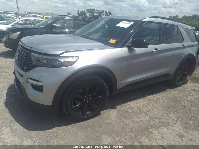 VIN 1FM5K8GC2LGC22142 2020 FORD EXPLORER ST