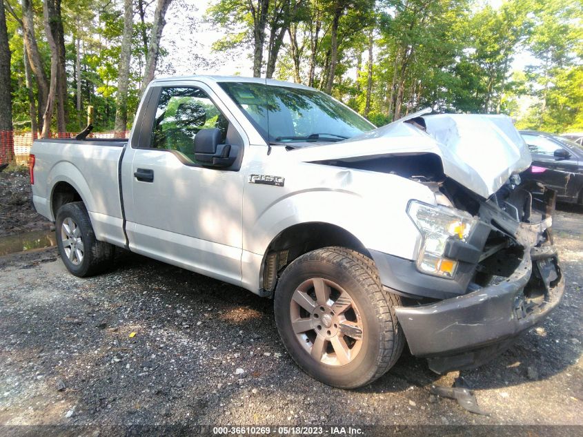 2016 FORD F-150 XL/XLT - 1FTMF1C82GKD20927