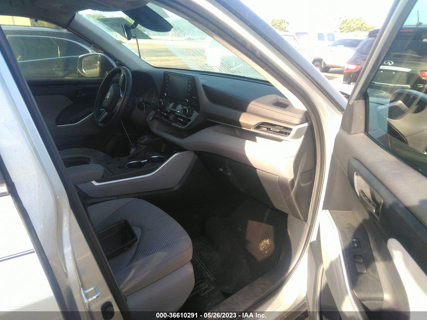 VIN 5TDCZRAH8LS503448 2020 TOYOTA HIGHLANDER L