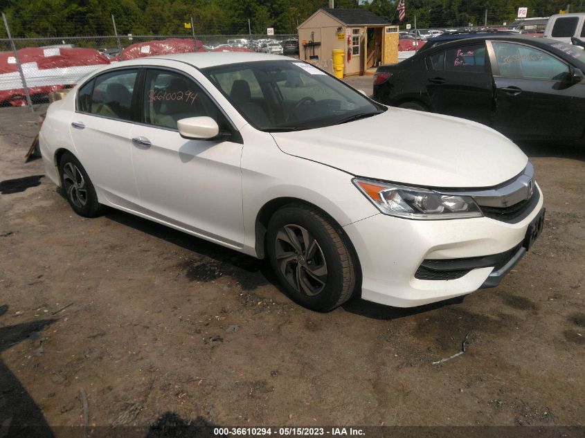 2016 HONDA ACCORD SEDAN LX - 1HGCR2F34GA118025