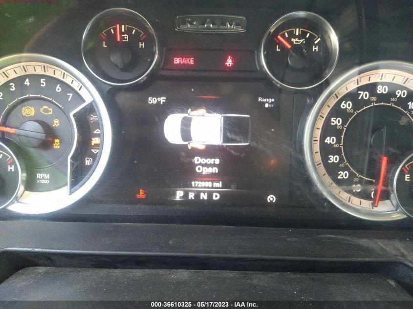 2013 RAM 2500 BIG HORN - 3C6TR5DT0DG612826