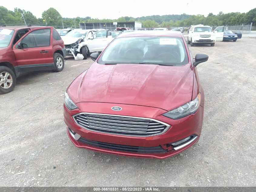 2017 FORD FUSION SE - 3FA6P0T96HR219109