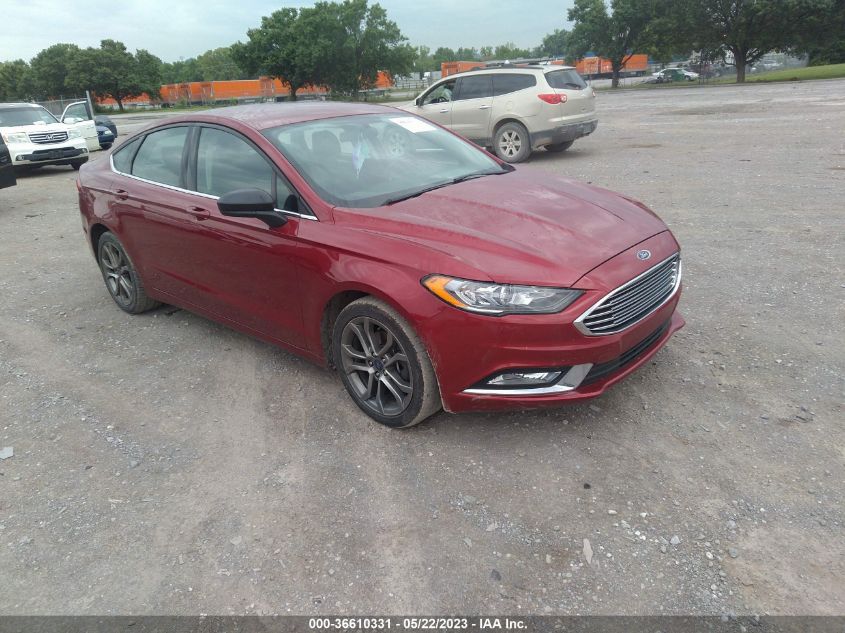 2017 FORD FUSION SE - 3FA6P0T96HR219109