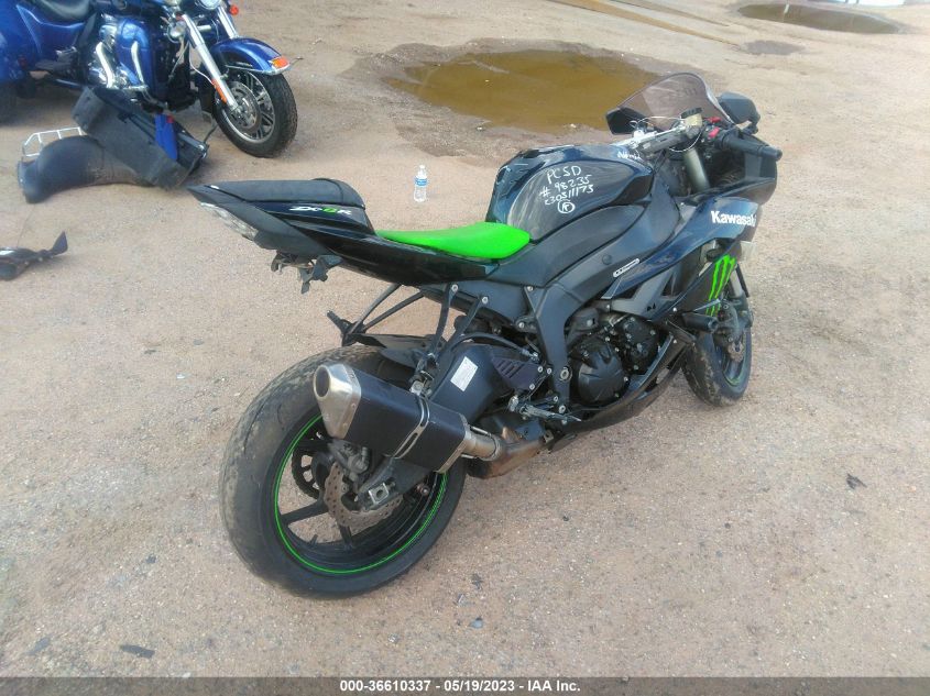 2009 KAWASAKI ZX600 R - JKAZX4R129A005028
