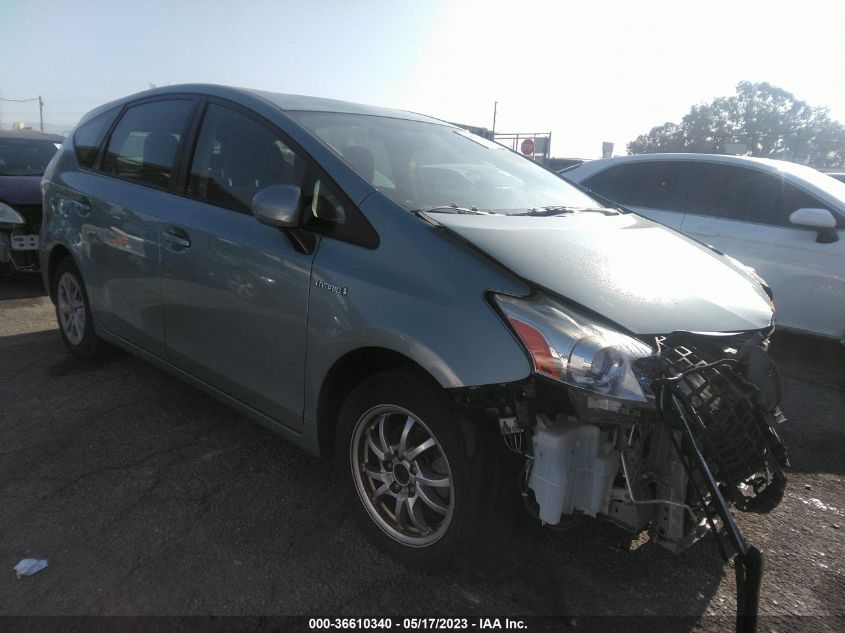 2014 TOYOTA PRIUS V TWO/THREE/FIVE - JTDZN3EU1E3341497