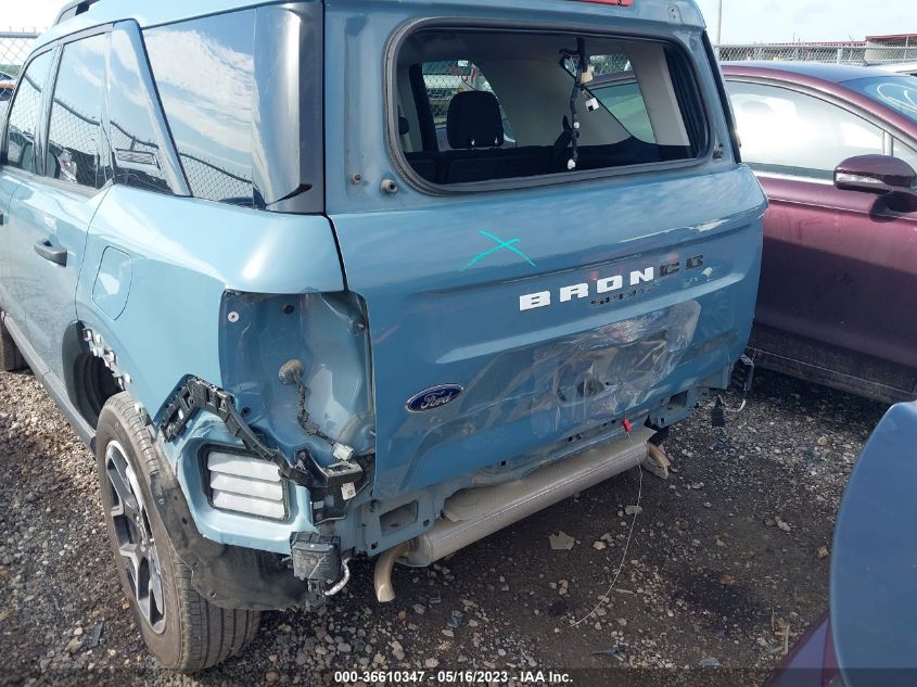 2021 FORD BRONCO SPORT BIG BEND - 3FMCR9B63MRA44150
