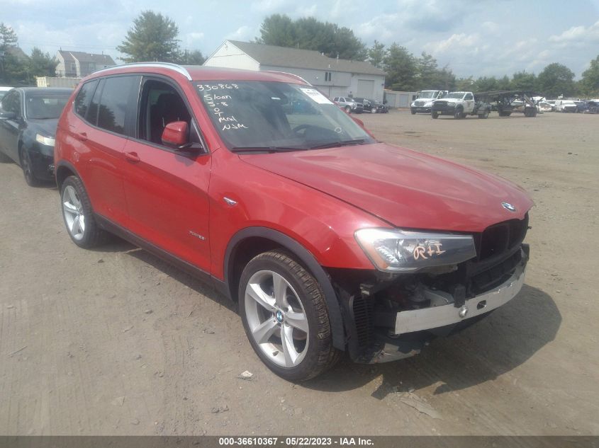 2017 BMW X3 XDRIVE28I - 5UXWX9C50H0T03615