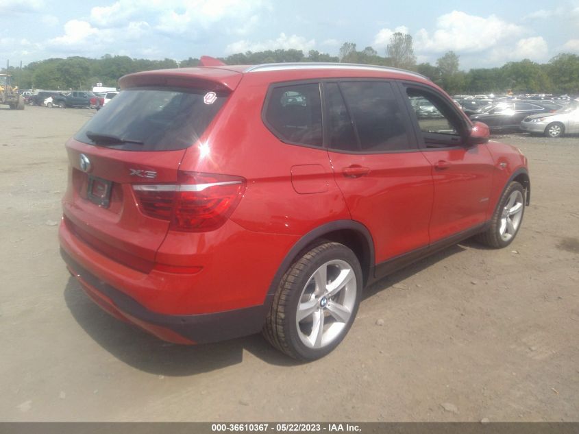 2017 BMW X3 XDRIVE28I - 5UXWX9C50H0T03615