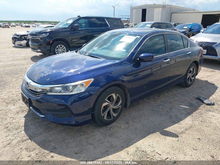 2016 HONDA ACCORD SEDAN LX - 1HGCR2F35GA098514