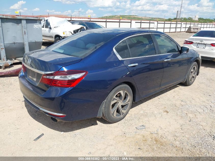 2016 HONDA ACCORD SEDAN LX - 1HGCR2F35GA098514