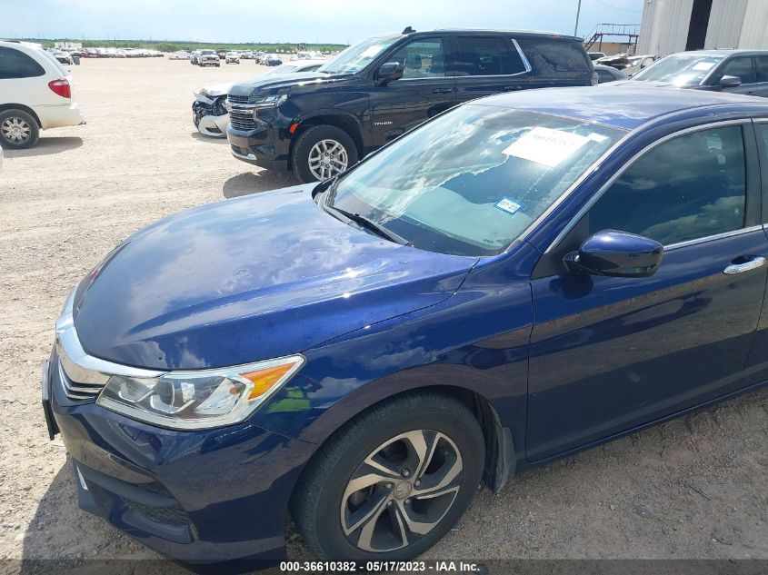 2016 HONDA ACCORD SEDAN LX - 1HGCR2F35GA098514