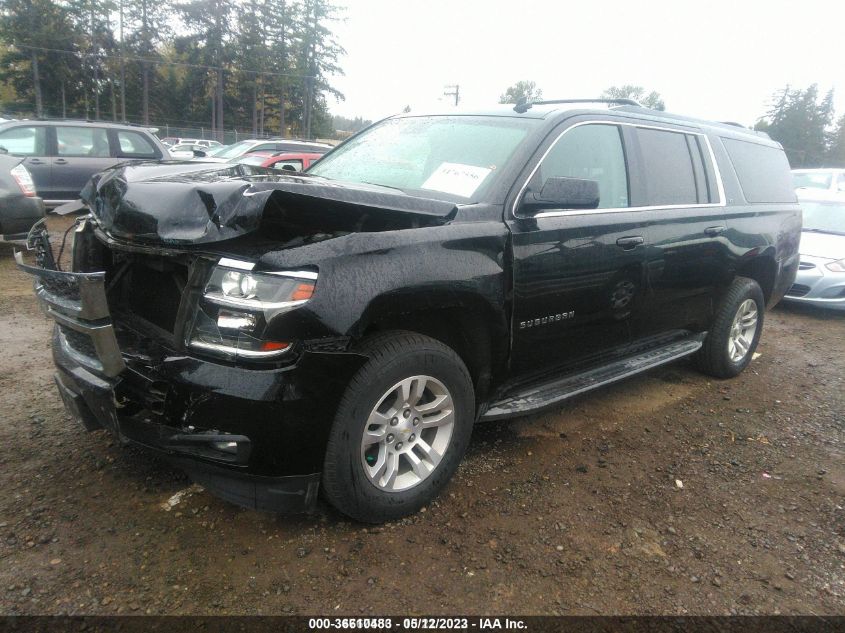 2015 CHEVROLET SUBURBAN 1500 LT 1GNSKJKC9FR132699