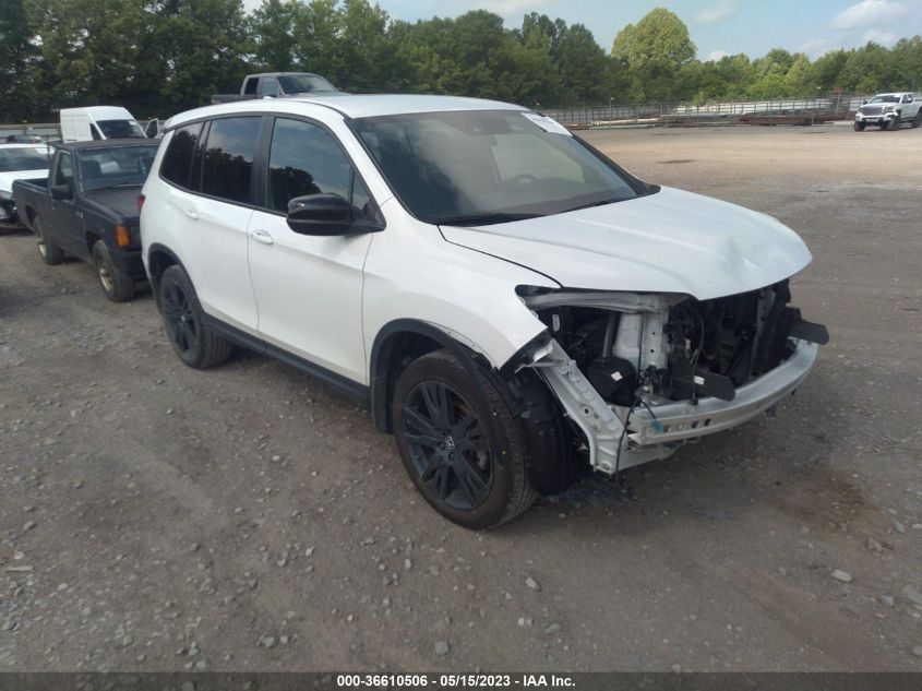 2021 HONDA PASSPORT SPORT - 5FNYF8H29MB019076
