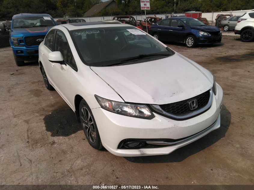 2013 HONDA CIVIC SDN EX-L - 19XFB2F98DE084605