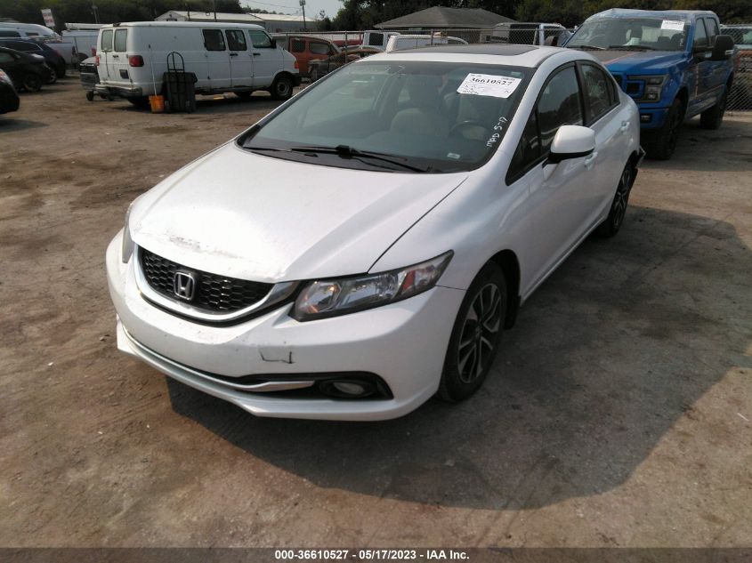 2013 HONDA CIVIC SDN EX-L - 19XFB2F98DE084605
