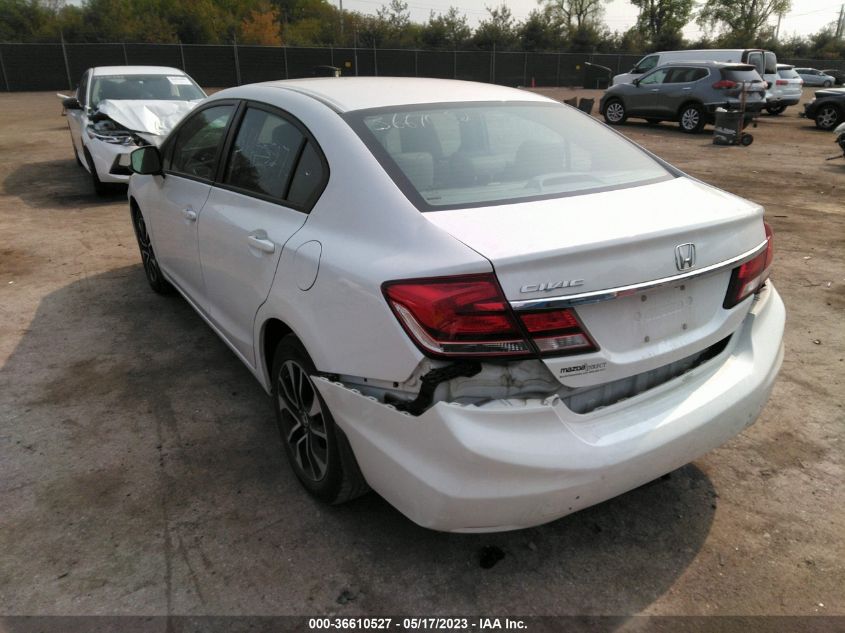 2013 HONDA CIVIC SDN EX-L - 19XFB2F98DE084605