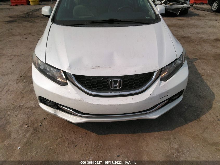 2013 HONDA CIVIC SDN EX-L - 19XFB2F98DE084605