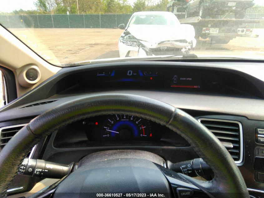 2013 HONDA CIVIC SDN EX-L - 19XFB2F98DE084605