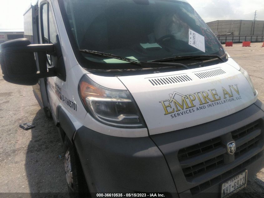2016 RAM PROMASTER CARGO VAN - 3C6TRVNG8GE124421