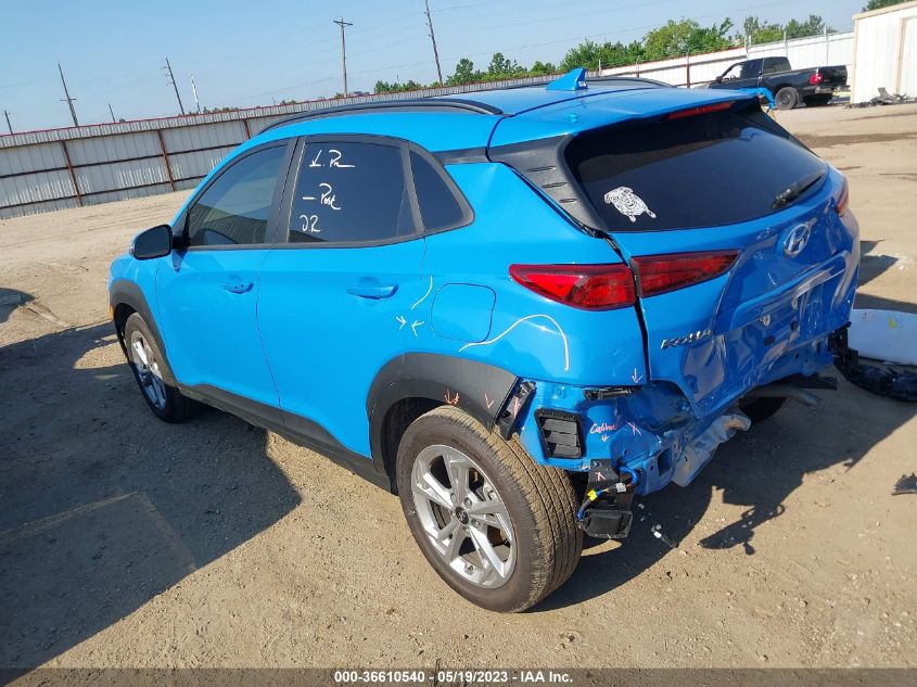 2022 HYUNDAI KONA SEL - KM8K62AB9NU917100