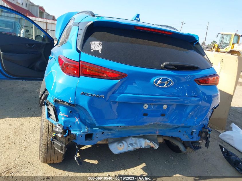 2022 HYUNDAI KONA SEL - KM8K62AB9NU917100
