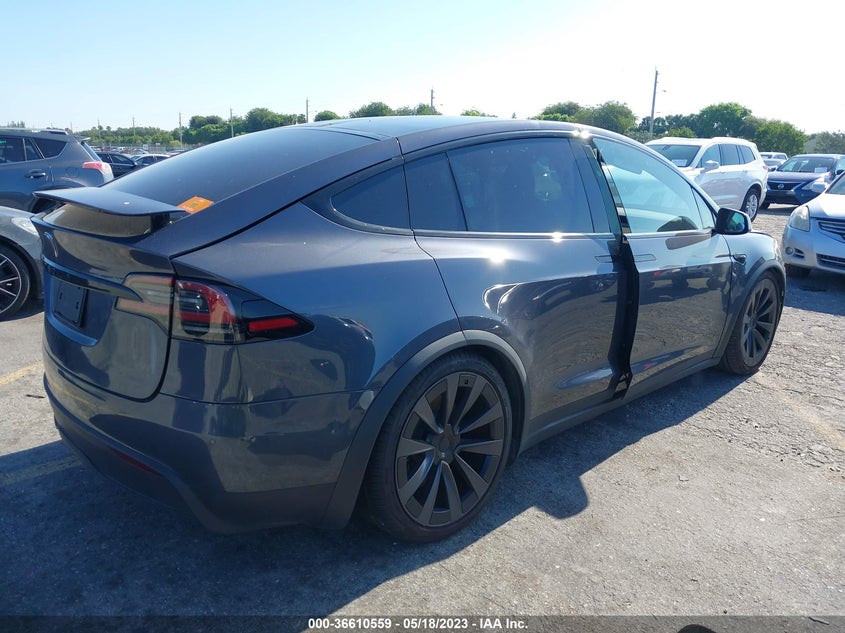 VIN 7SAXCBE5XNF354187 2022 TESLA MODEL X